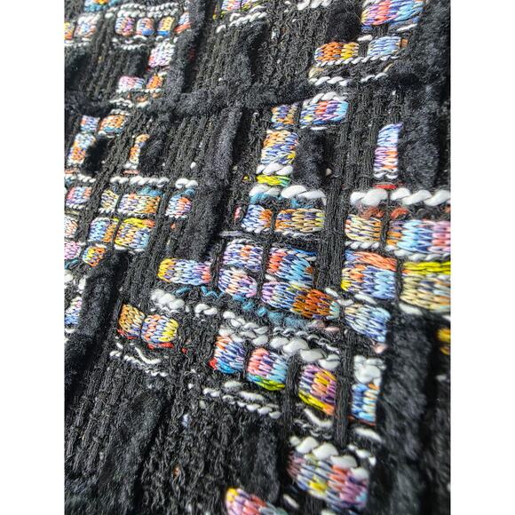 ECRU Black Gray Blue NEW Tweed and Denim Tailored Fit Blazer Jacket SZ PM - NWT - Picture 4 of 10